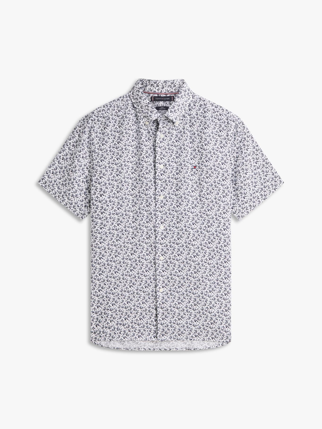 Camisa Tommy Hilfiger Mangas Cortas Estampado para Caballeros