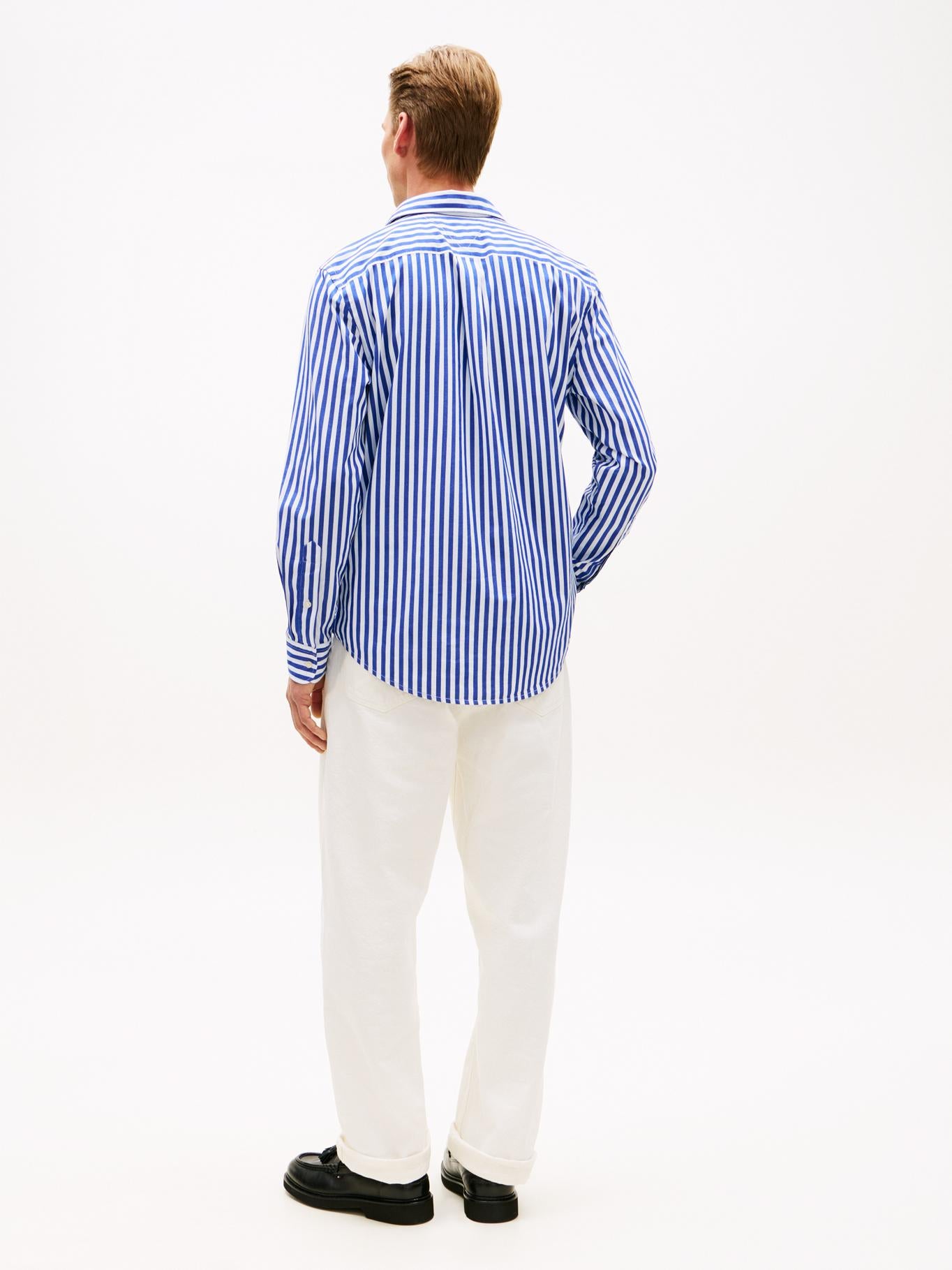 Camisa Tommy Hilfiger Ml Rayas Cab