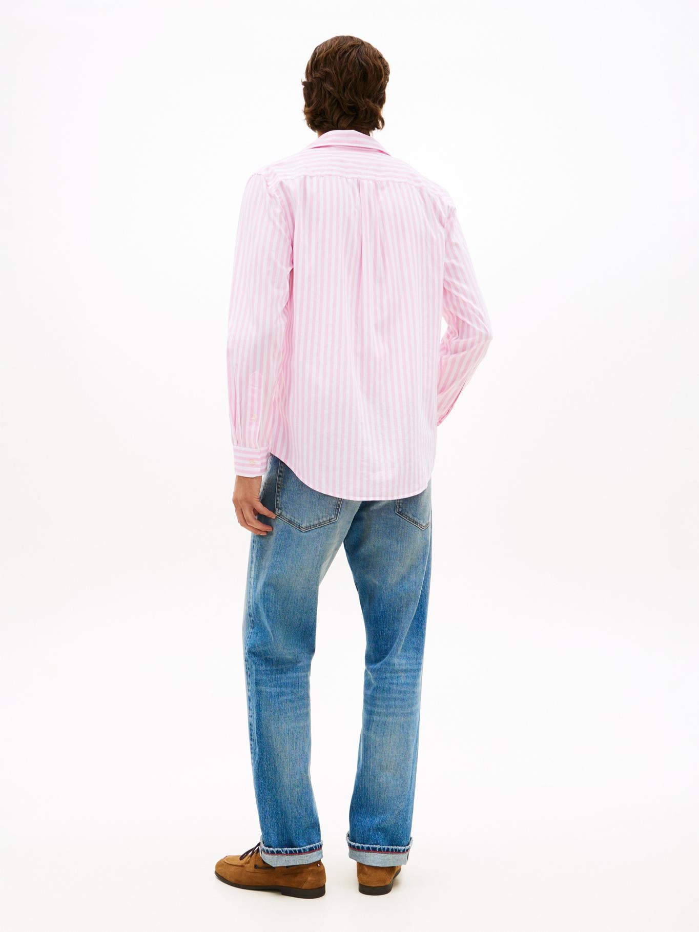 Camisa Tommy Hilfiger Ml Rayas Cab