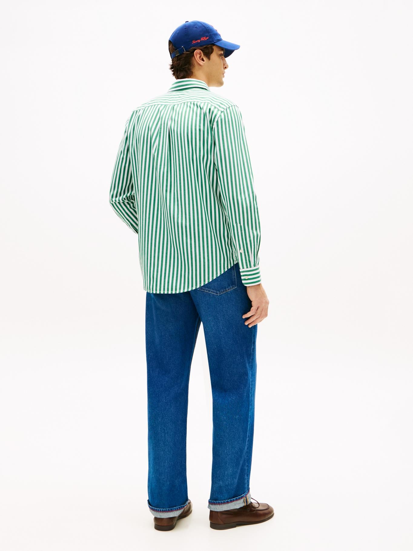 Camisa Tommy Hilfiger Ml Rayas Cab