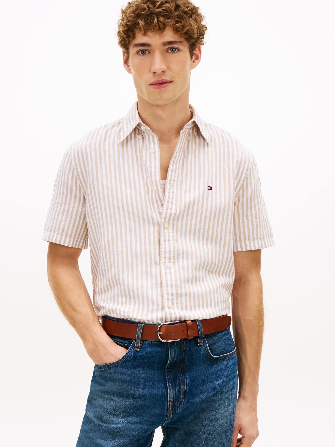 Camisa Tommy Hilfiger Mc Rayas Cab