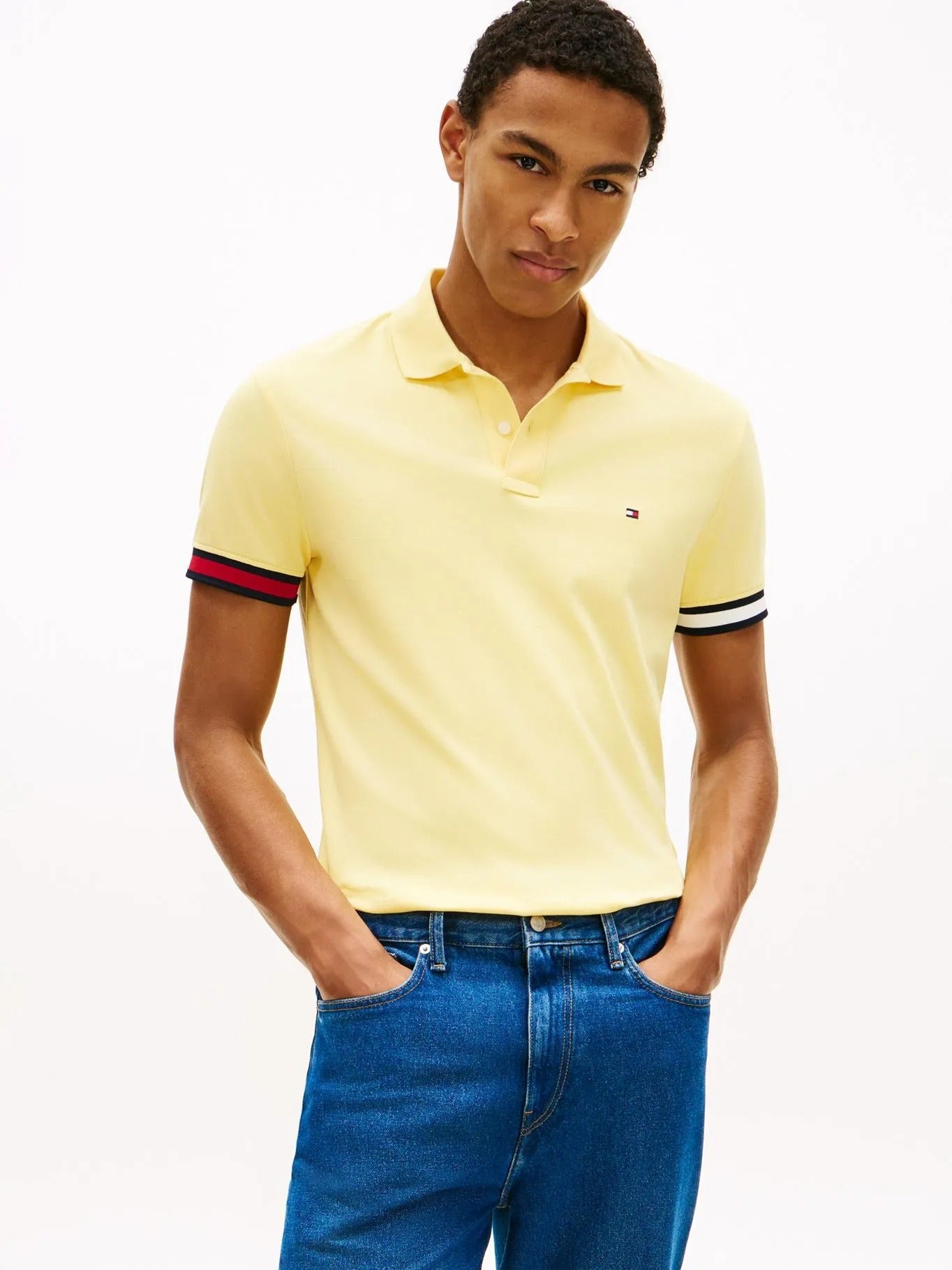 Poloshirt Tommy Hilfiger Mangas Cortas Liso para Caballeros