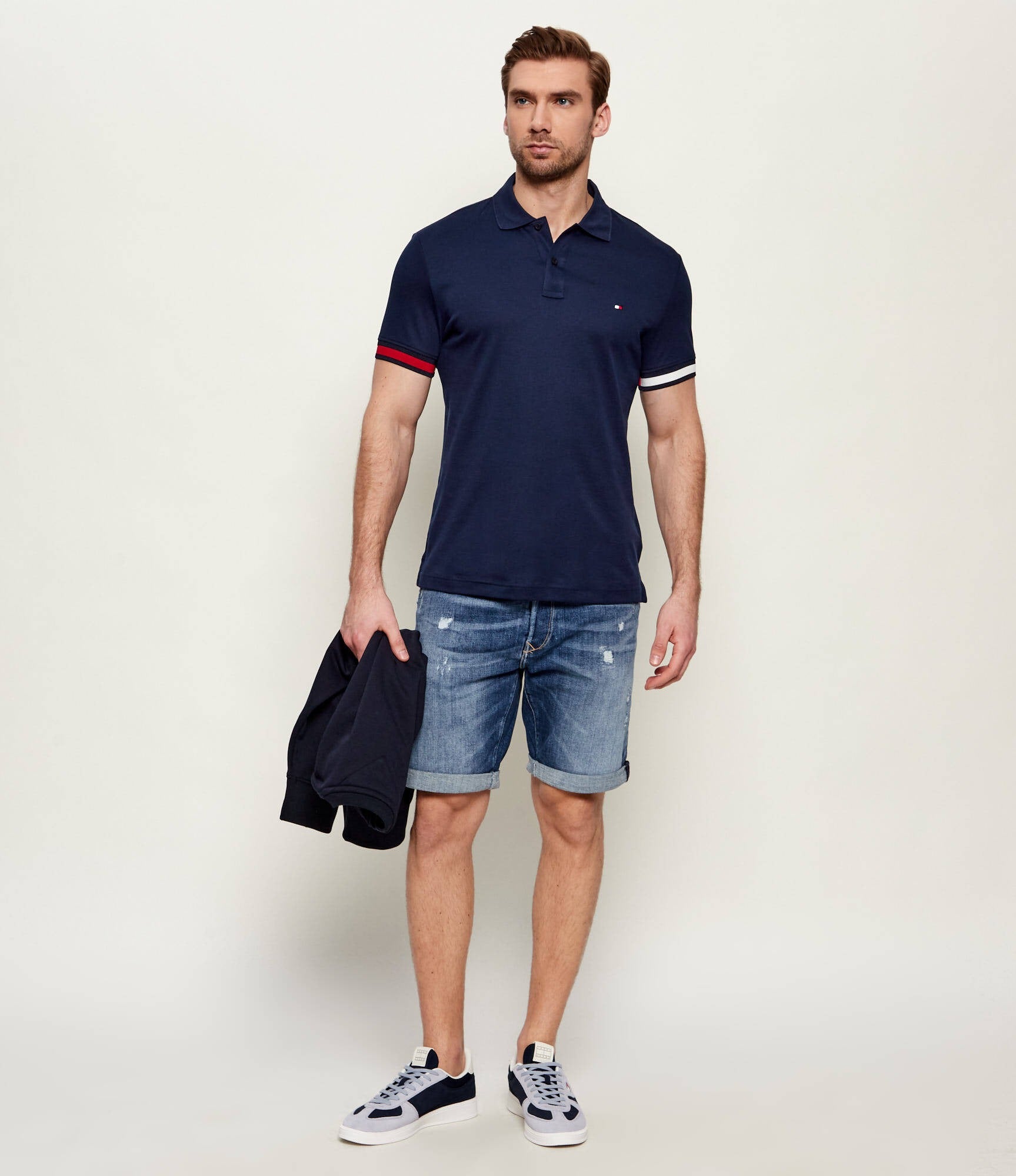 Poloshirt Tommy Hilfiger Mangas Cortas Liso para Caballeros