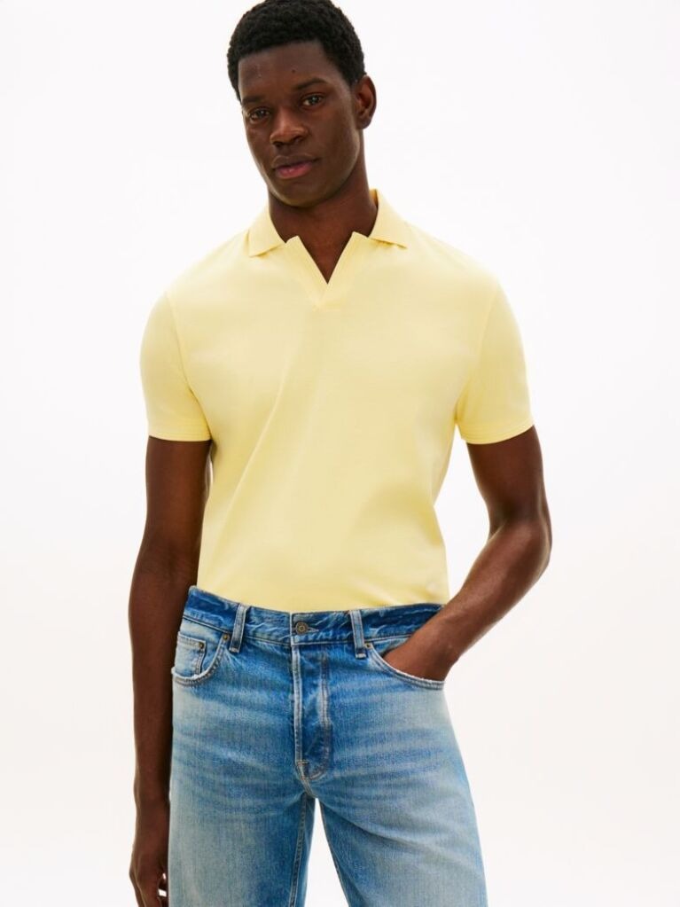 Poloshirt Tommy Hilfiger Mangas Cortas Liso para Caballeros