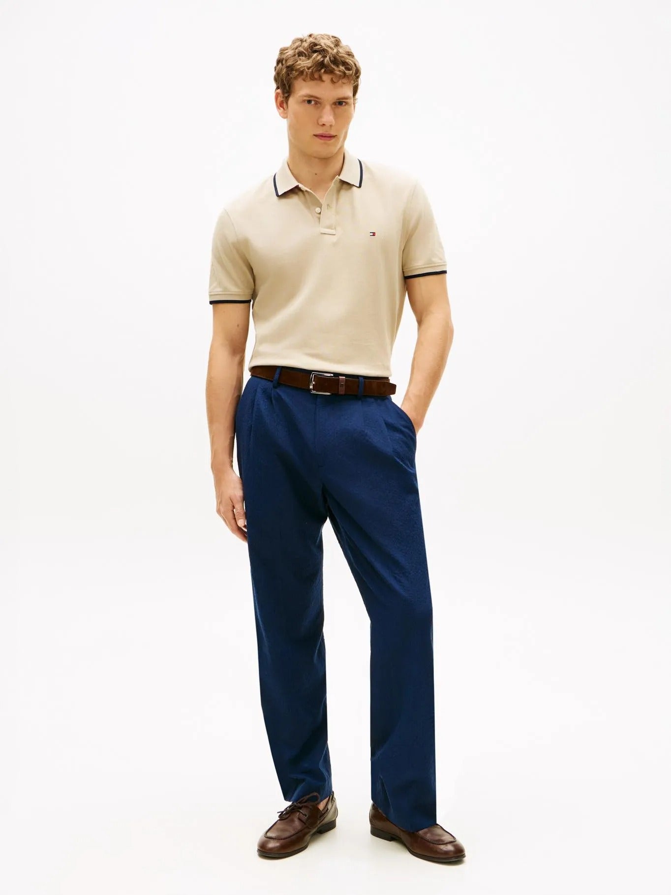 Poloshirt Tommy Hilfiger Mangas Cortas Liso para Caballeros