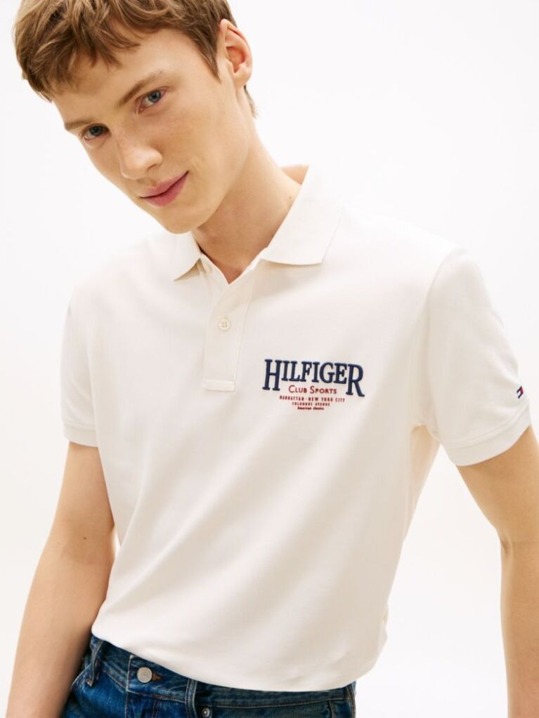 Poloshirt Tommy Hilfiger Mangas Cortas Estampado para Caballeros