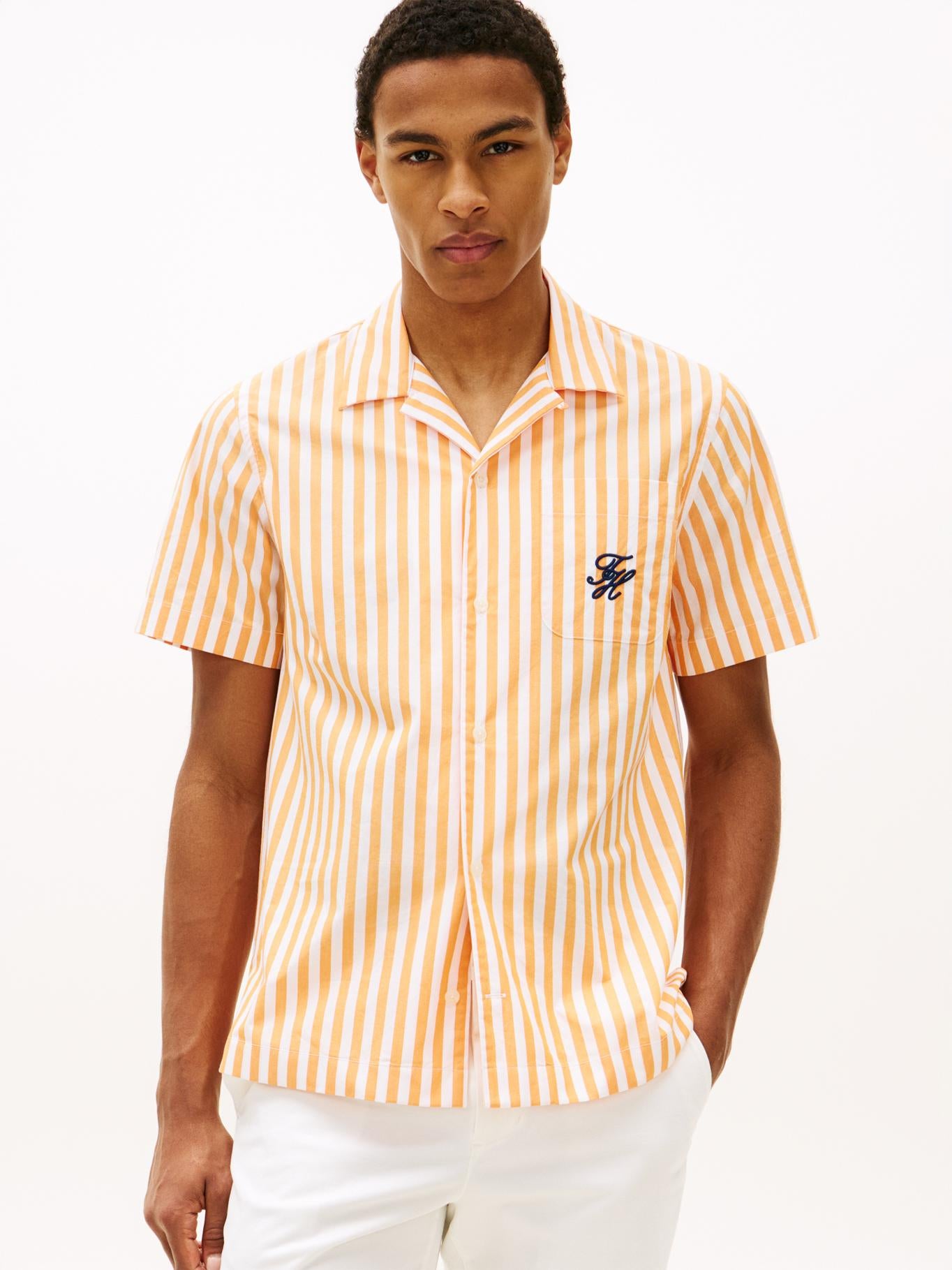 Camisa Tommy Hilfiger Mangas Cortas Rayas para Caballeros