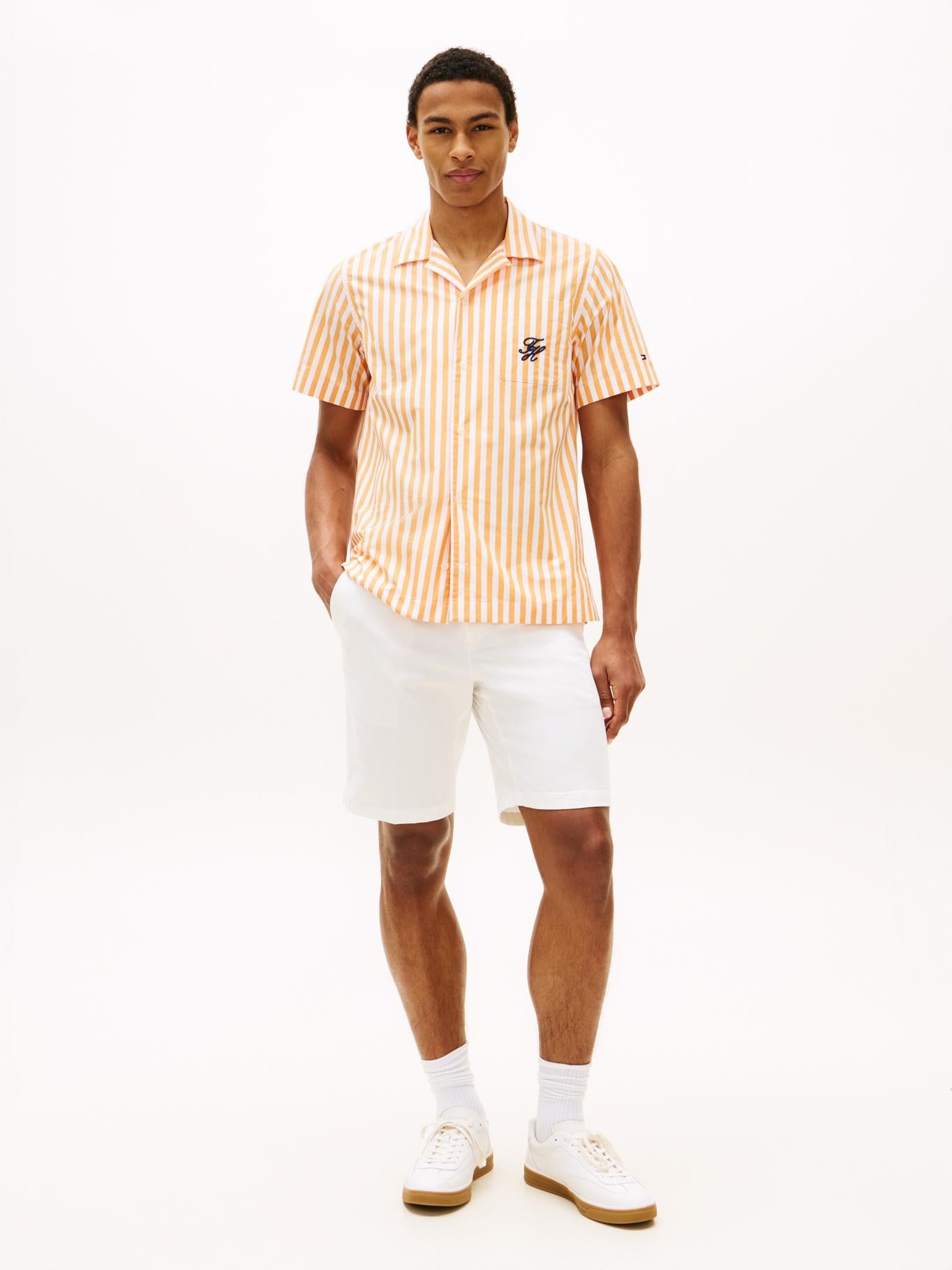 Camisa Tommy Hilfiger Mangas Cortas Rayas para Caballeros