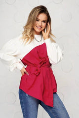 Blusa Divina Moda Mangas Largas Estampada para Damas MY-2021