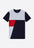 Camiseta Nautica Mangas Cortas Combinado Para Caballeros