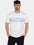 Camiseta Nautica Mangas Cortas Estampada Para Caballeros