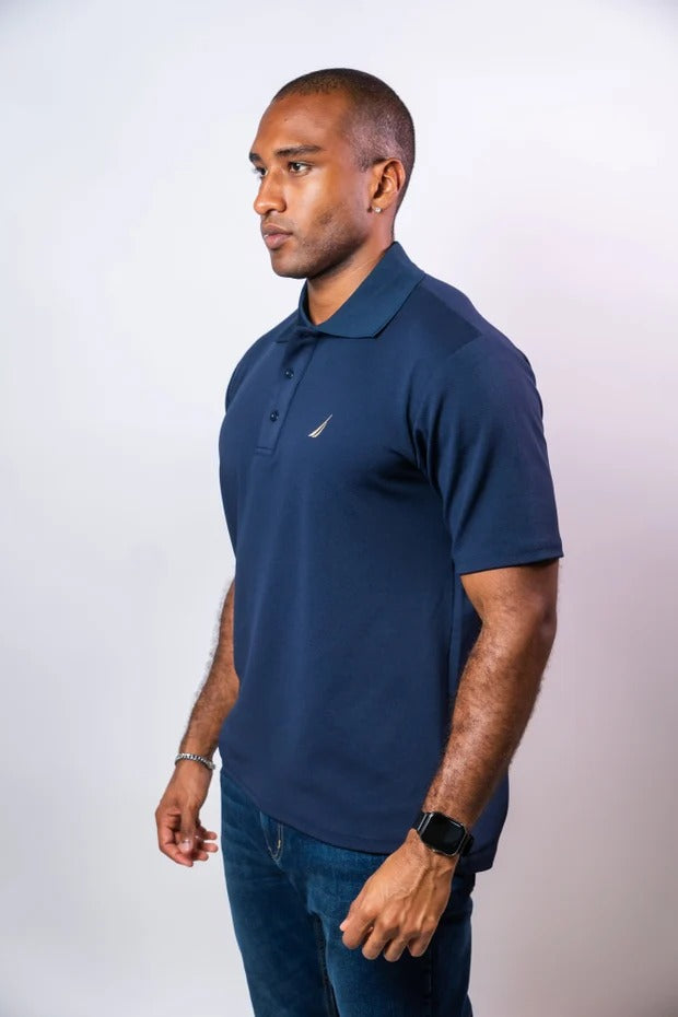 Poloshirt Nautica Mangas Cortas Liso para Caballeros
