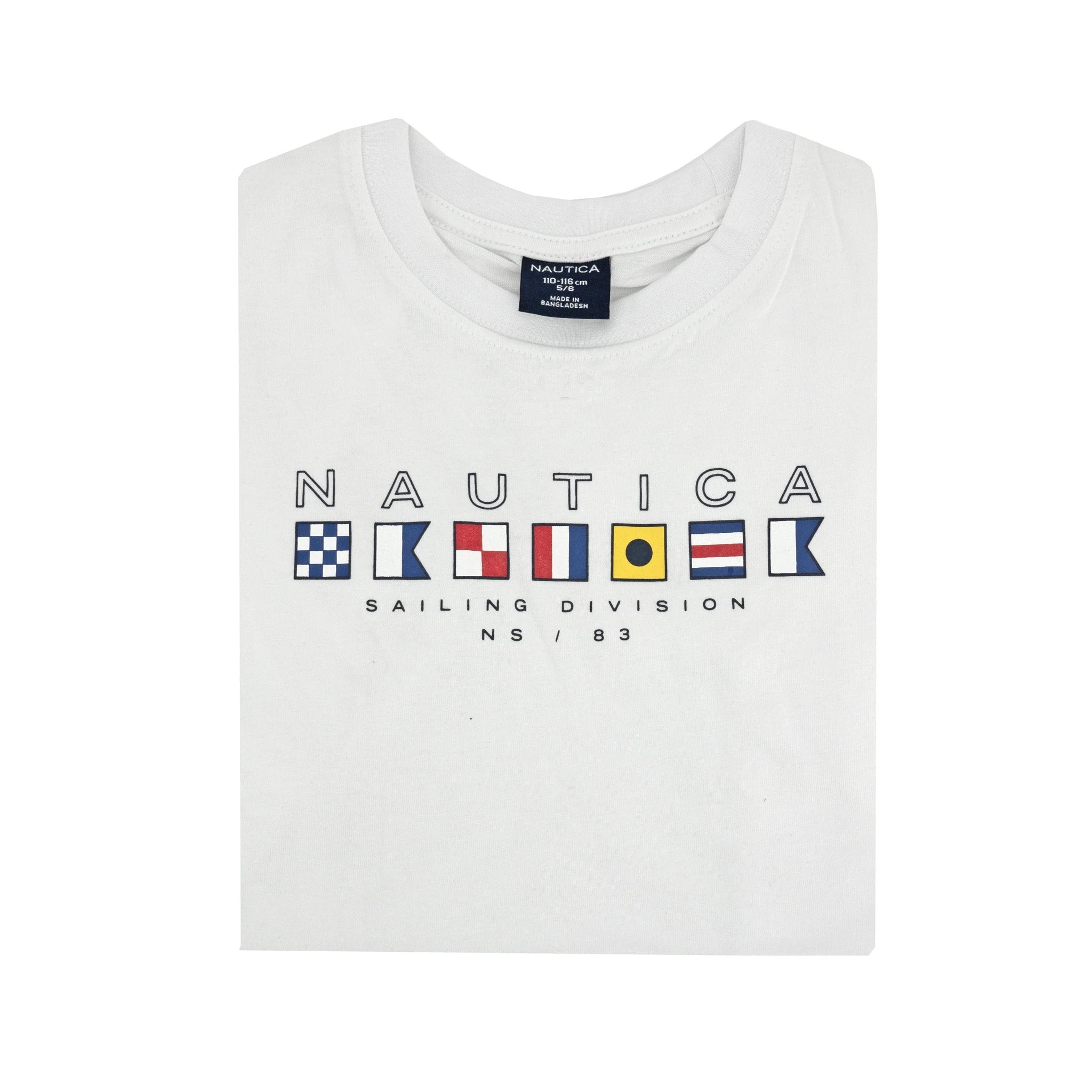 Camiseta Nautica Mangas Cortas Estampada P/ Niños by Nautica