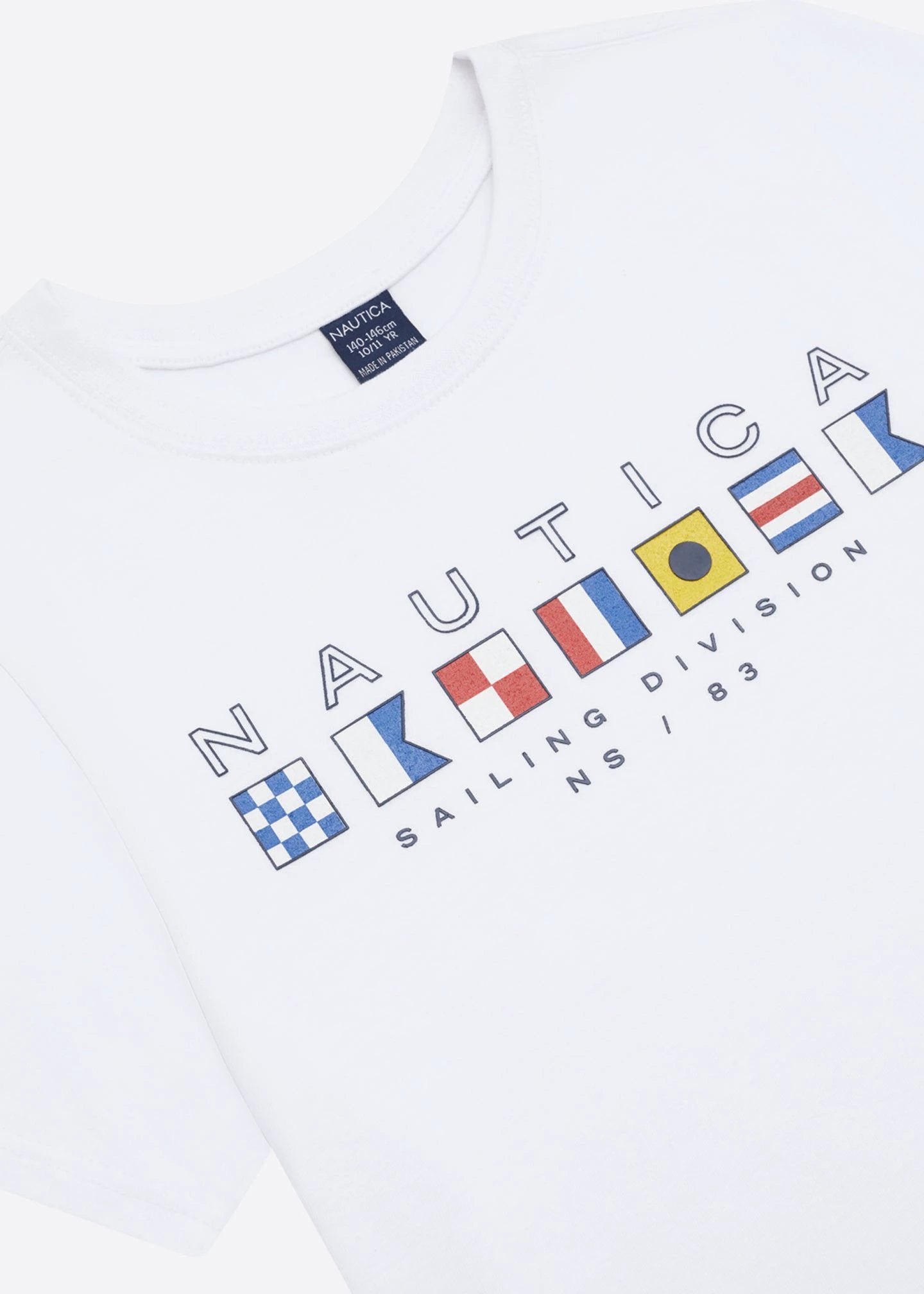 Camiseta Nautica Mangas Cortas Estampada P/ Niños by Nautica