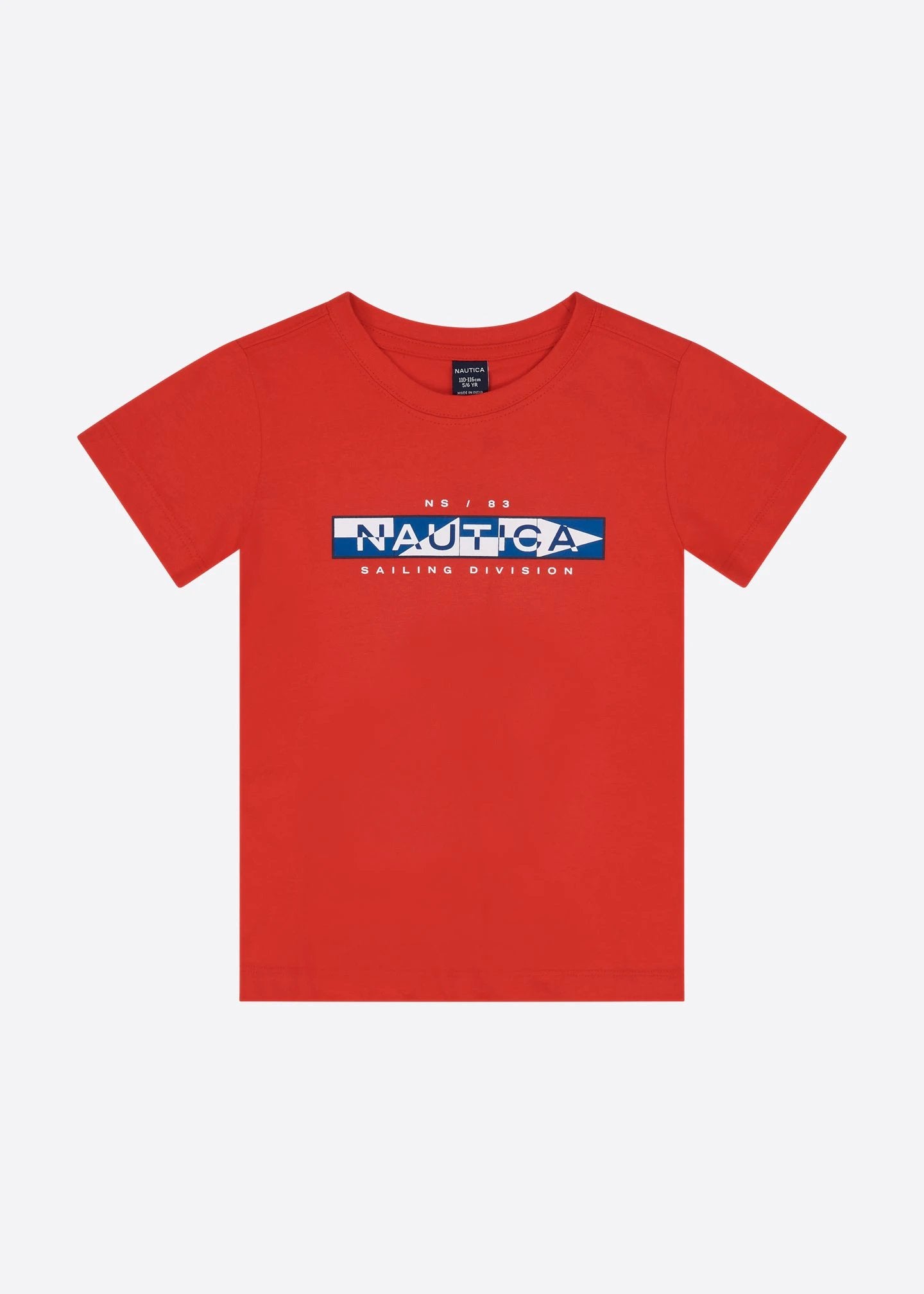 Camiseta Nautica Mangas Cortas Estampada P/ Niños by Nautica