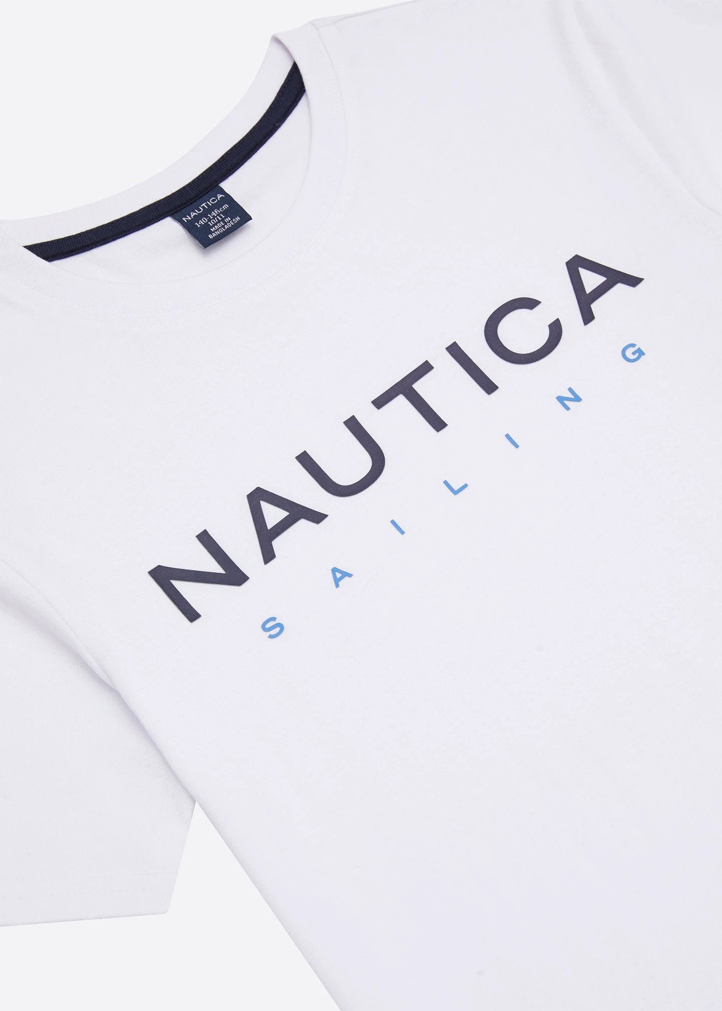 Camiseta Nautica Mangas Cortas Estampada P/ Niños by Nautica