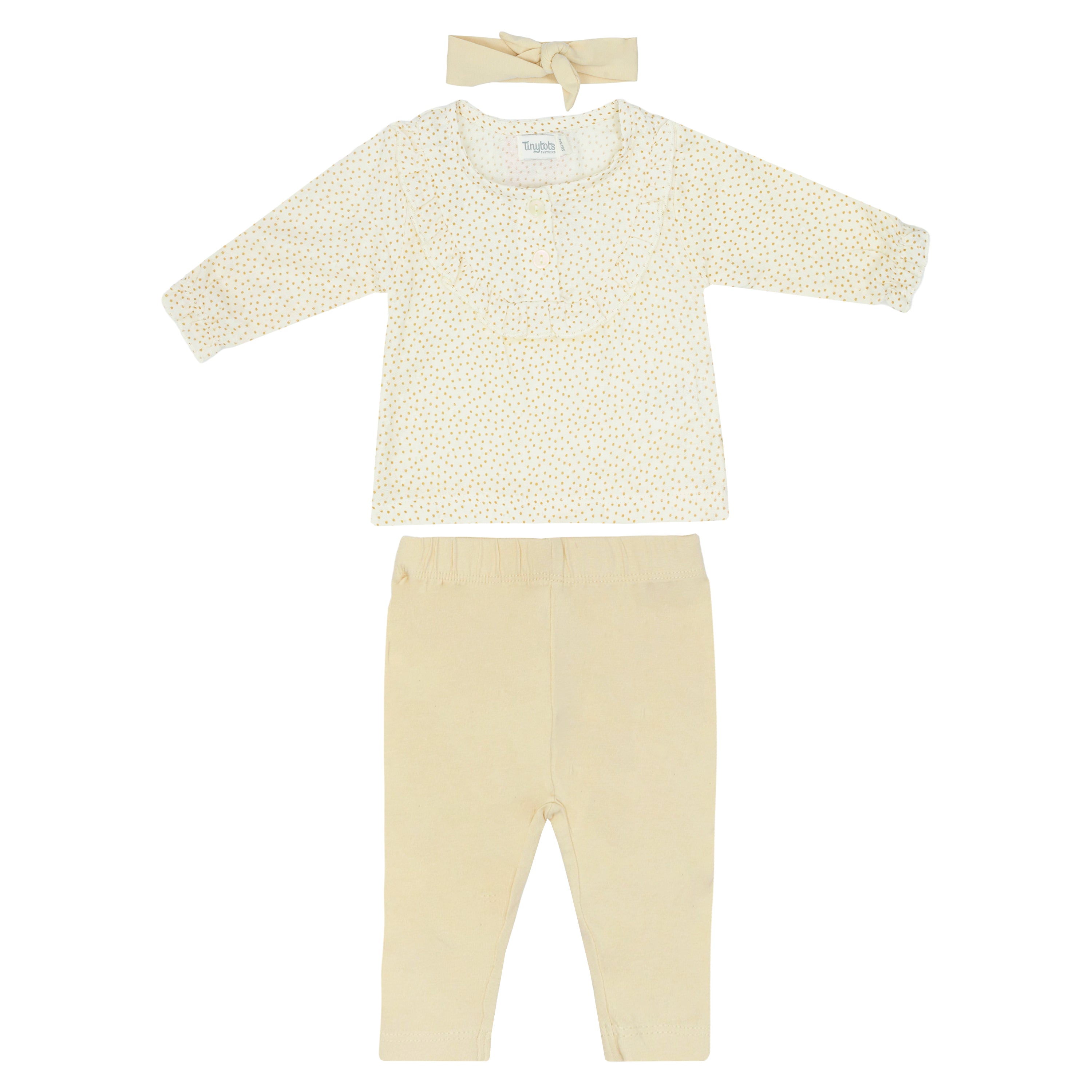 Conjunto Tiny Tots Mangas Largas Estampado 2 Piezas Nina