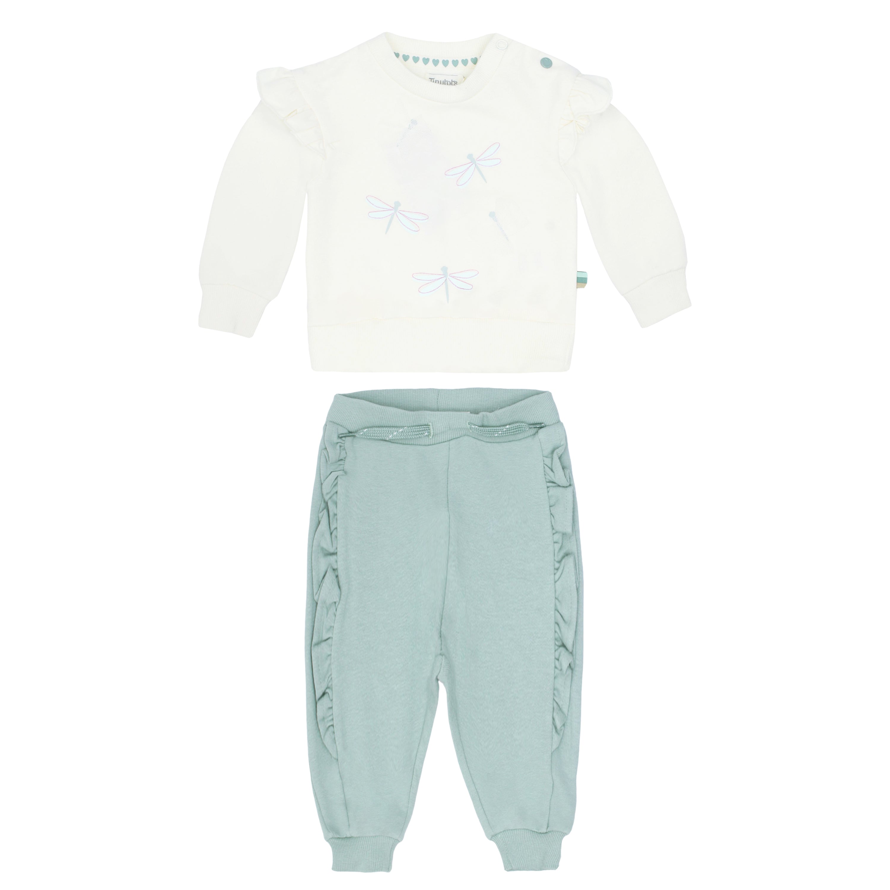 Conjunto Tiny Tots Mangas Cortas Estampado 2 Piezas Nina