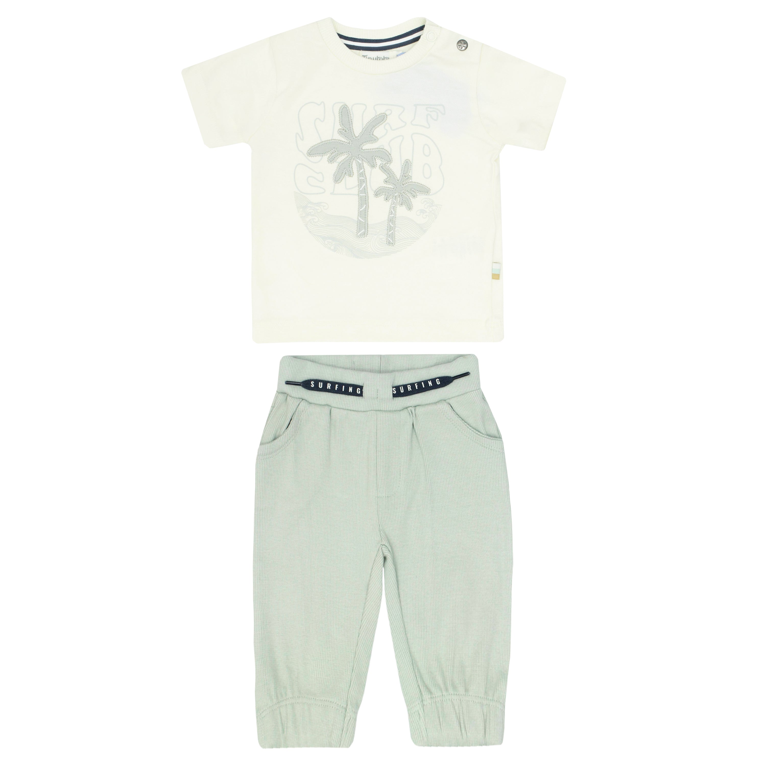 Conjunto Tiny Tots Mangas Cortas Estampado 2 Piezas Nino