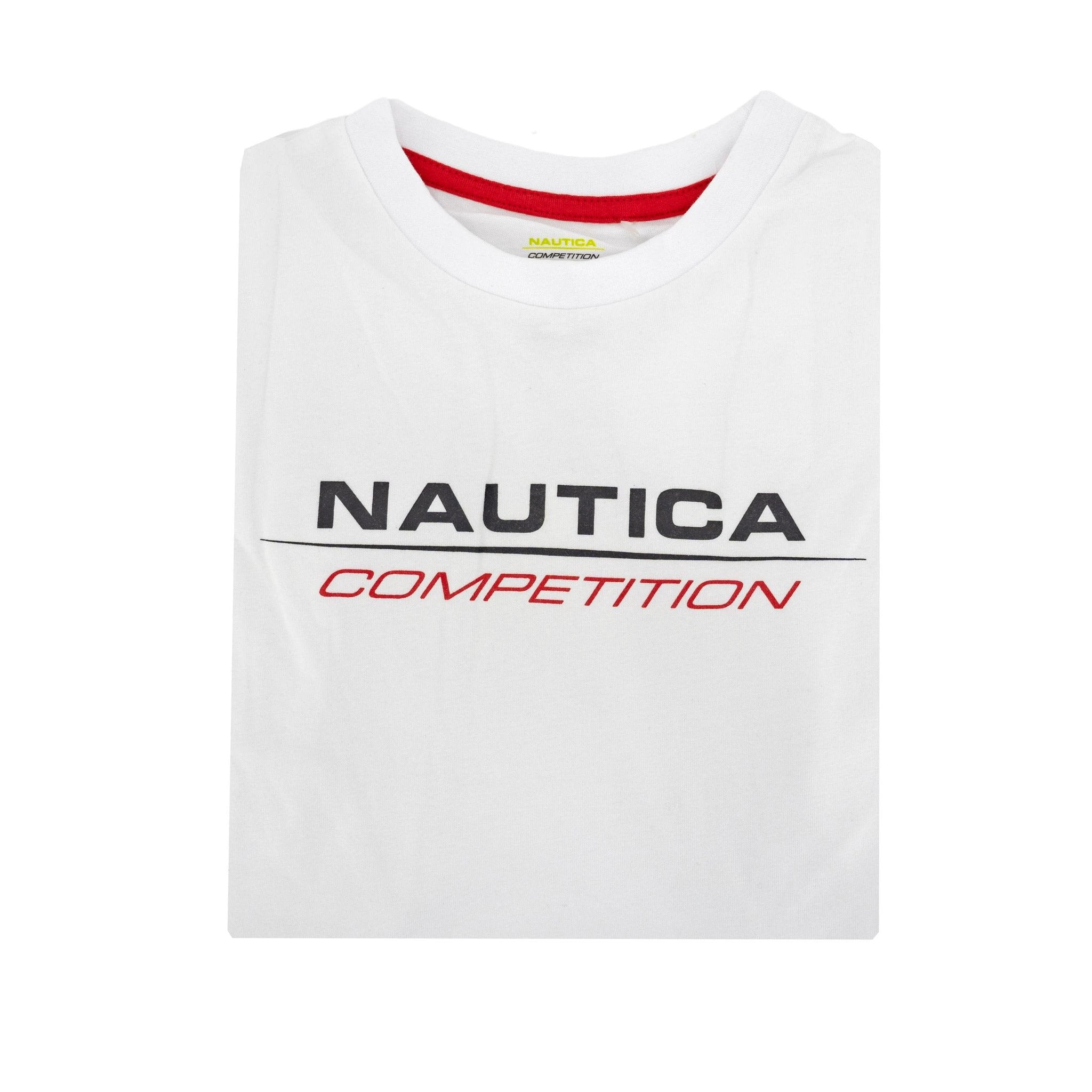 Camiseta Nautica Mangas Cortas Estampada P/ Niños by Nautica