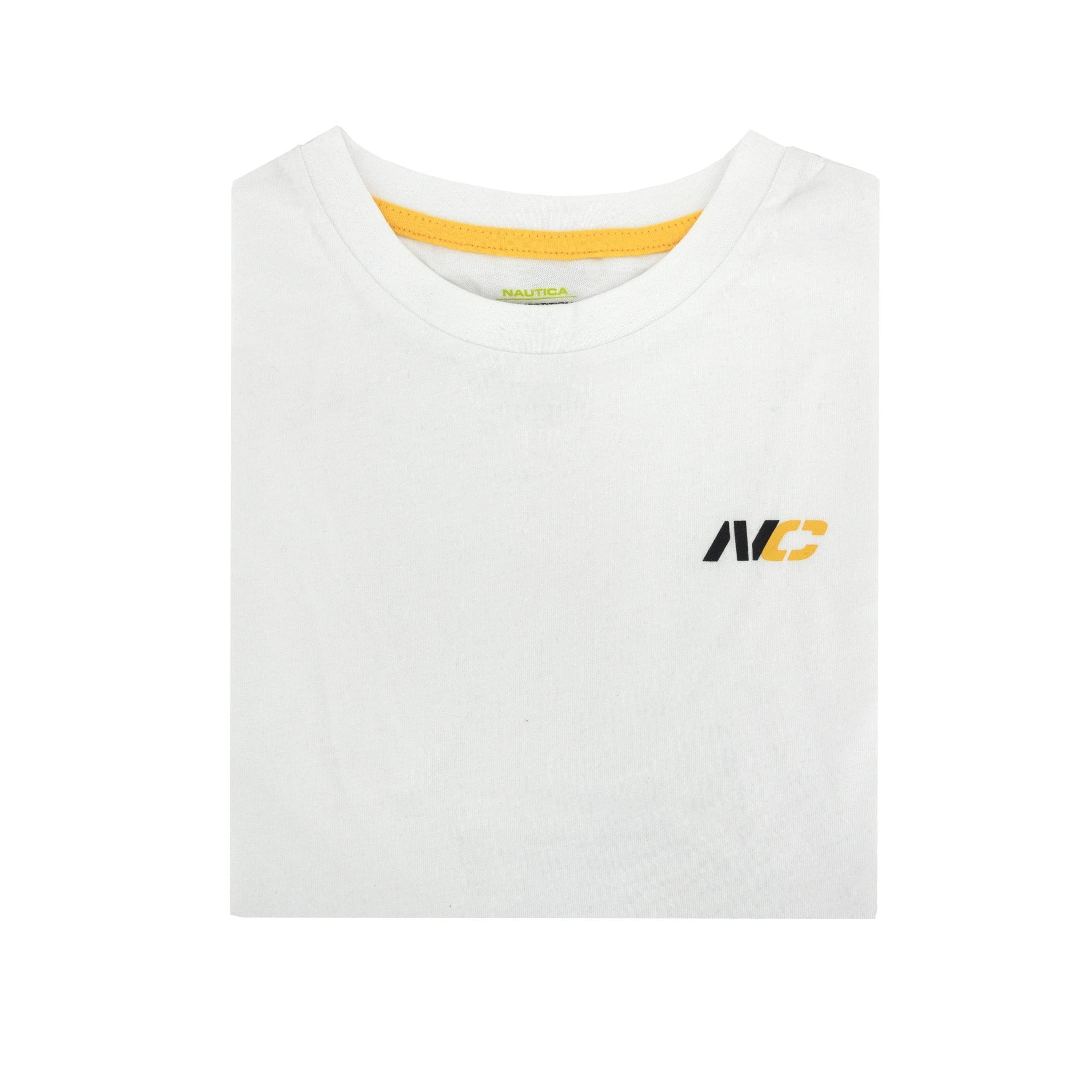 Camiseta Nautica Mangas Cortas Estampada P/ Niños by Nautica