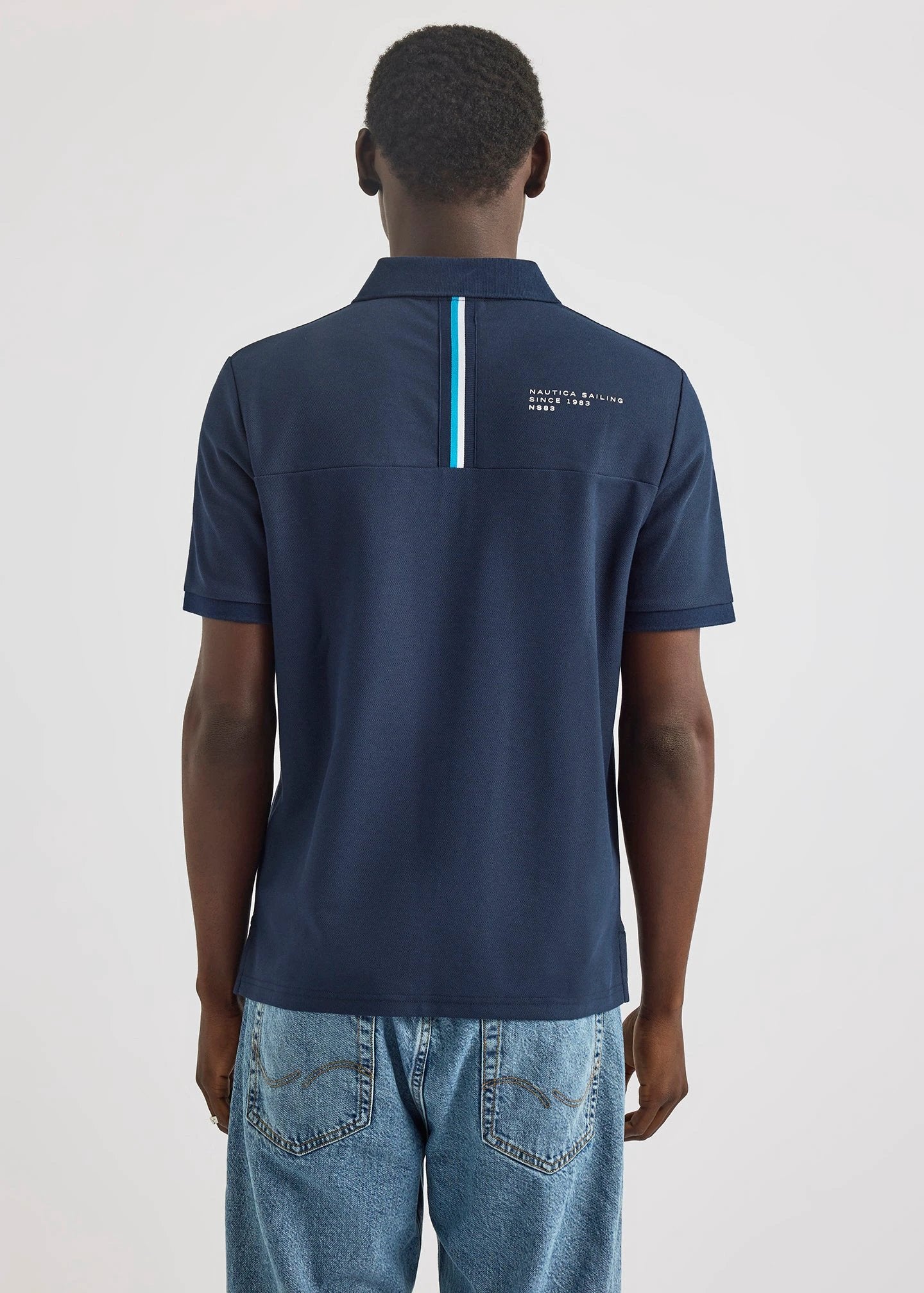 Poloshirt Nautica Mangas Cortas Estampado Para Caballeros by Nautica