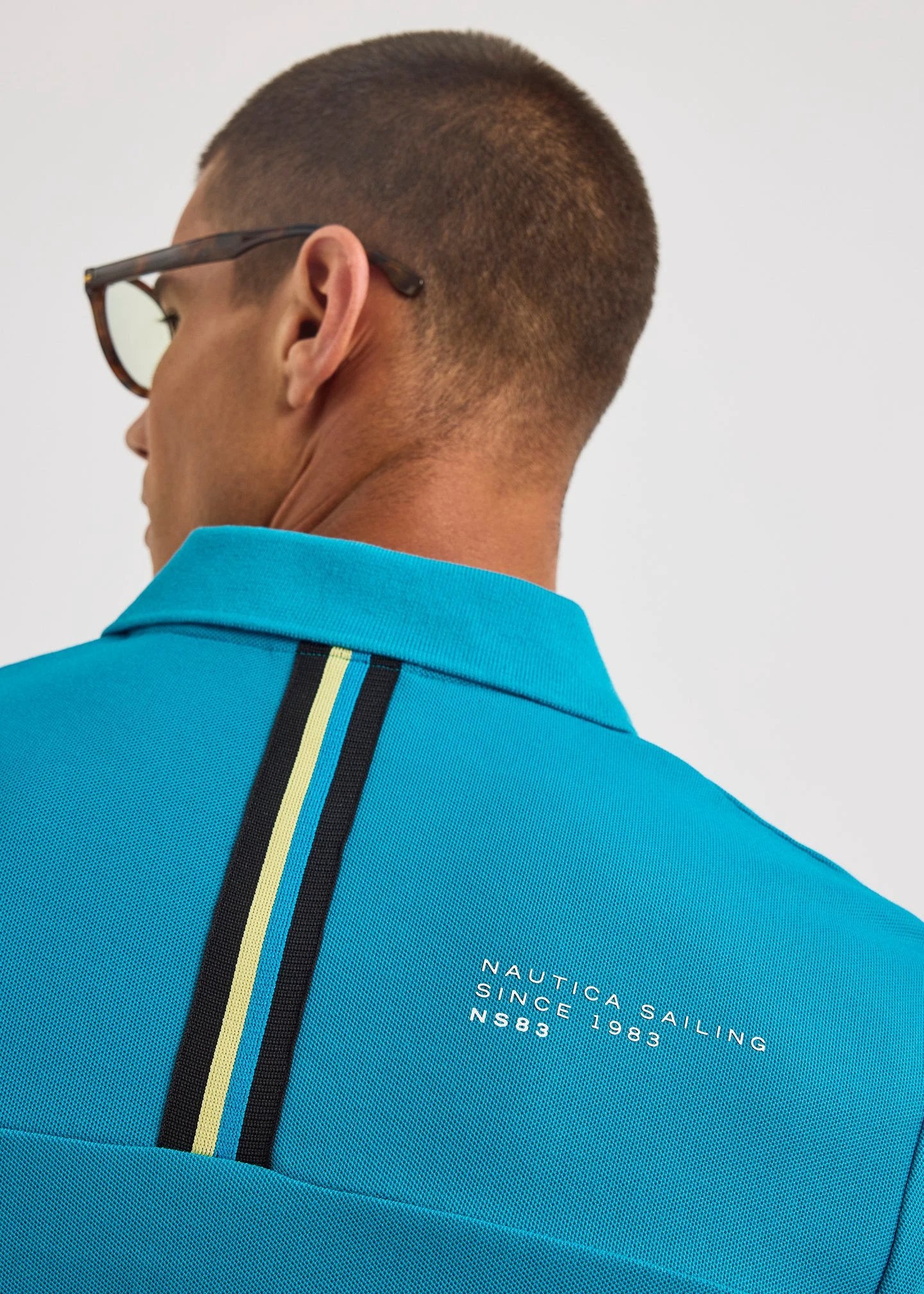 Poloshirt Nautica Mangas Cortas Estampado Para Caballeros by Nautica
