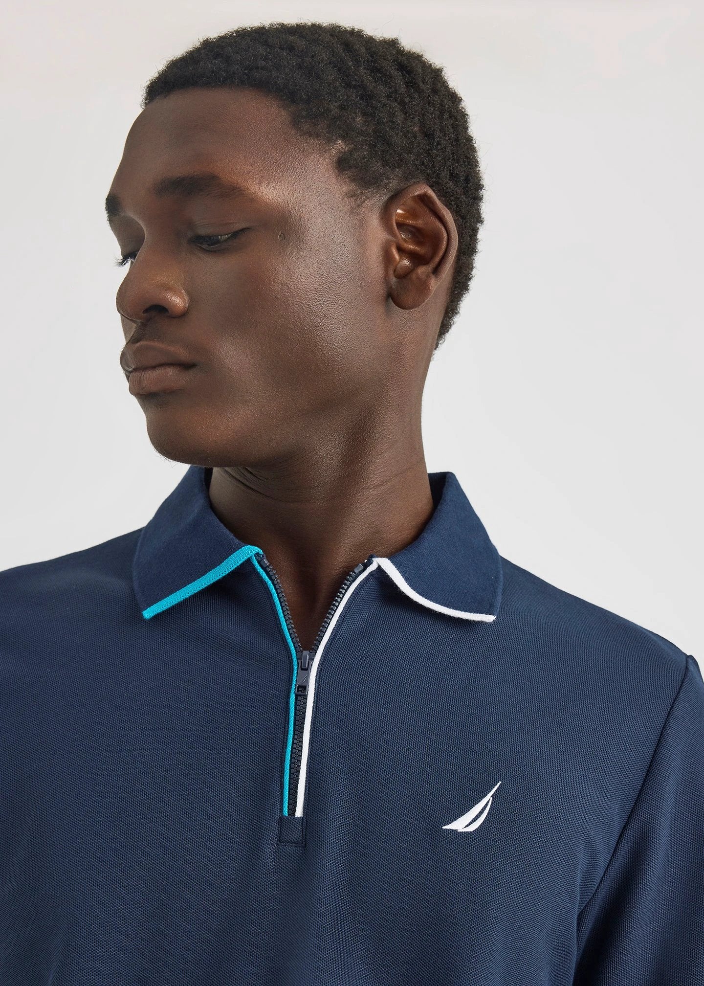 Poloshirt Nautica Mangas Cortas Estampado Para Caballeros by Nautica