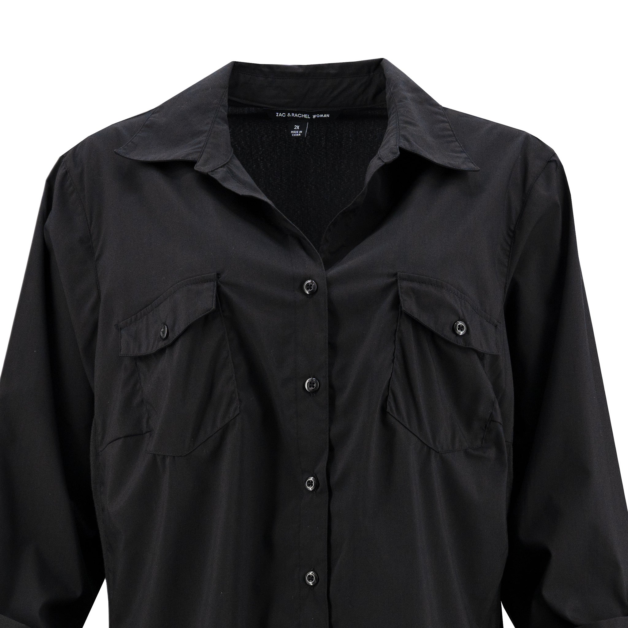 Blusa Zac & Rachel Mangas 3/4 Lisa P/ Damas by Zac & Rachel