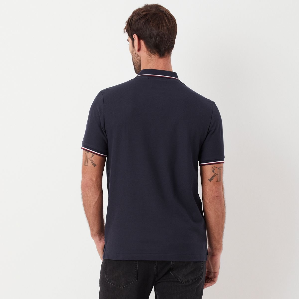 Poloshirt Penguin Mangas Cortas Liso Para Caballeros by Penguin