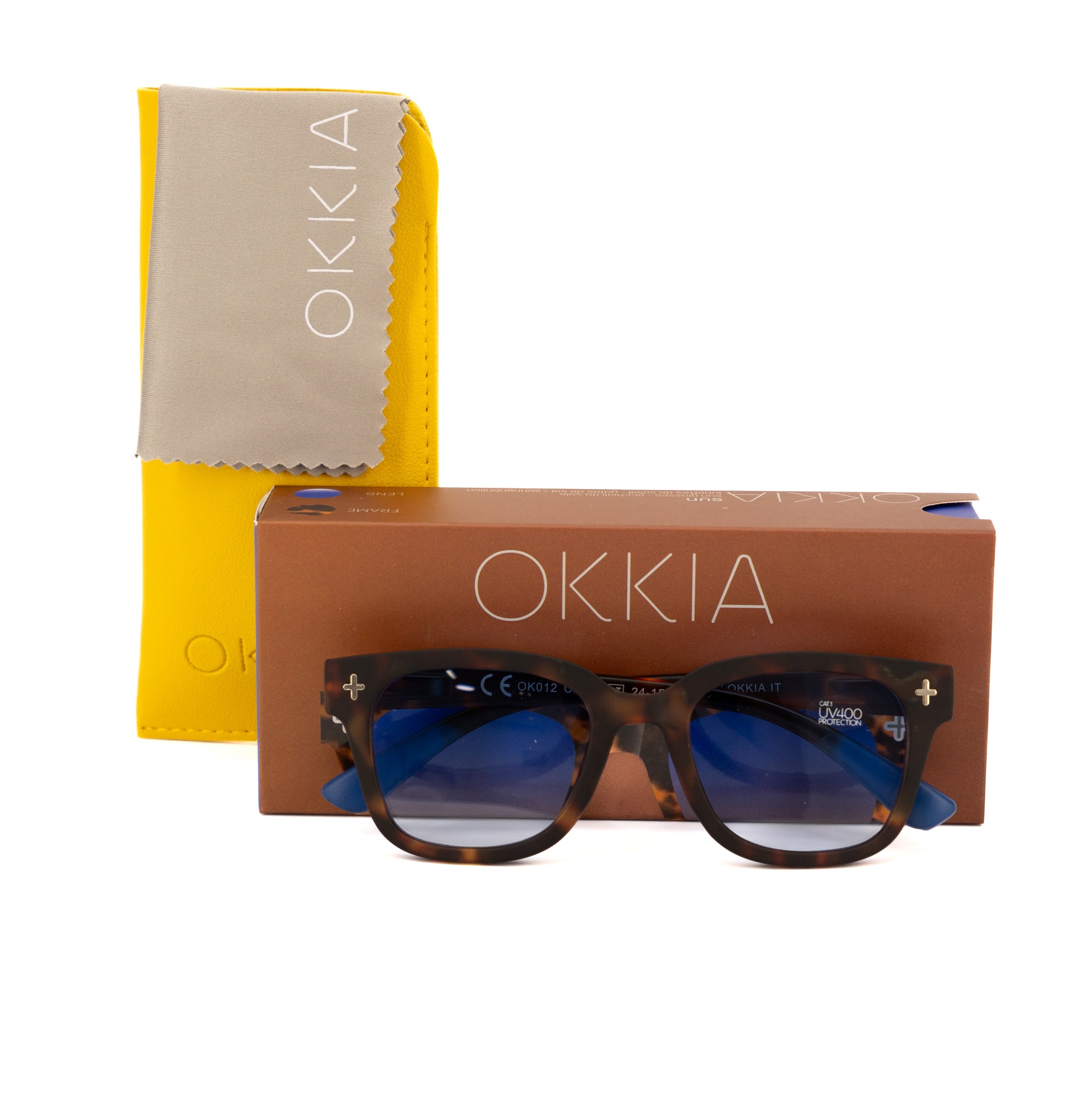 Lentes Okkia De Sol P/ Caballeros OK012CH-BL by Okkia