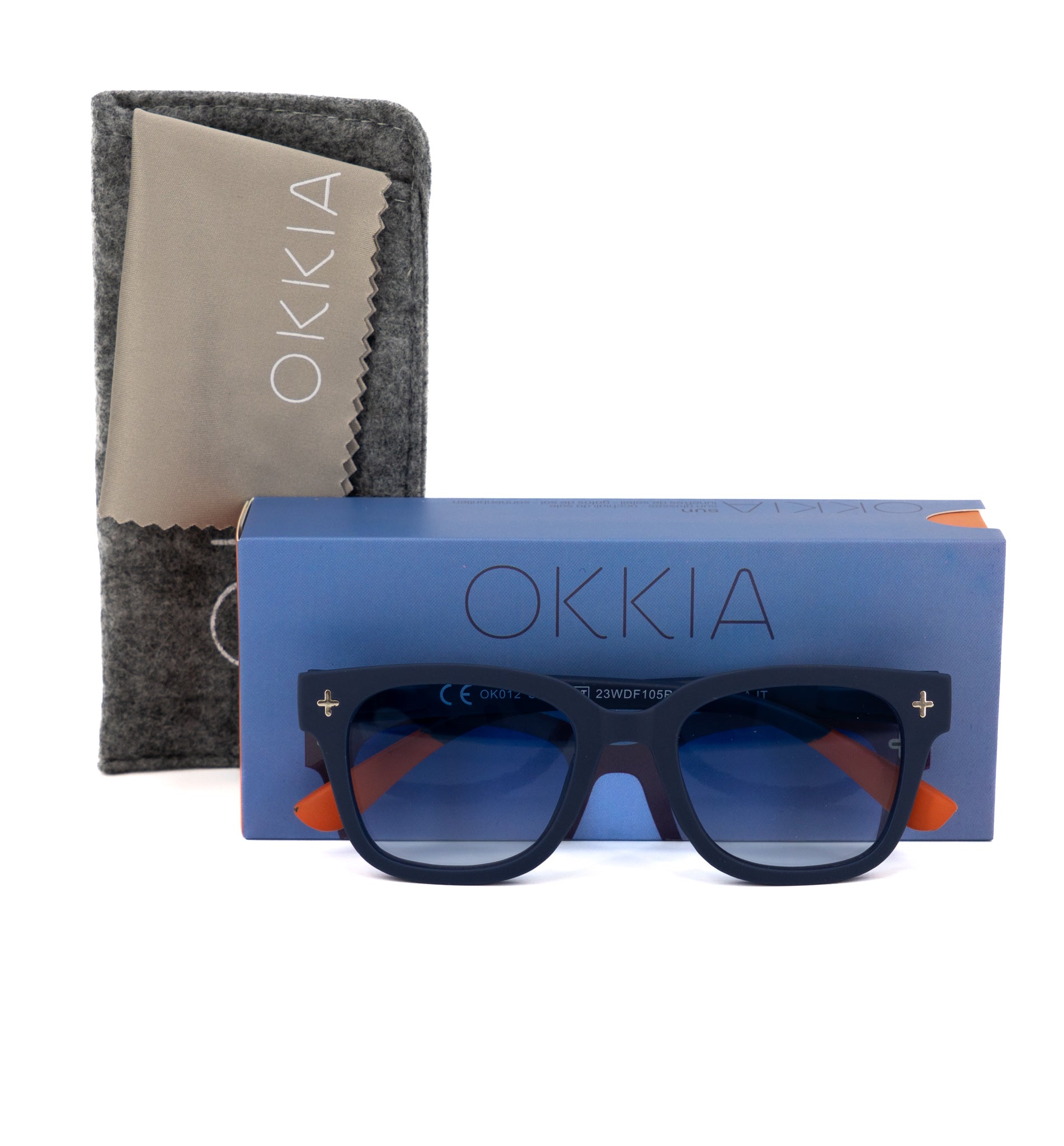Lentes Okkia De Sol P/ Caballeros OK012MN-BL by Okkia