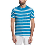 Camiseta Penguin Mangas Cortas Rayas para Caballeros