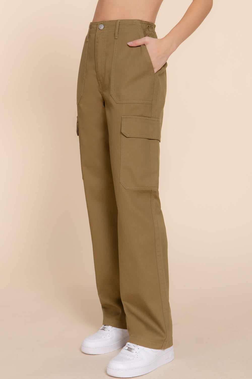 Pantalones Active Basic Cargo Para Damas