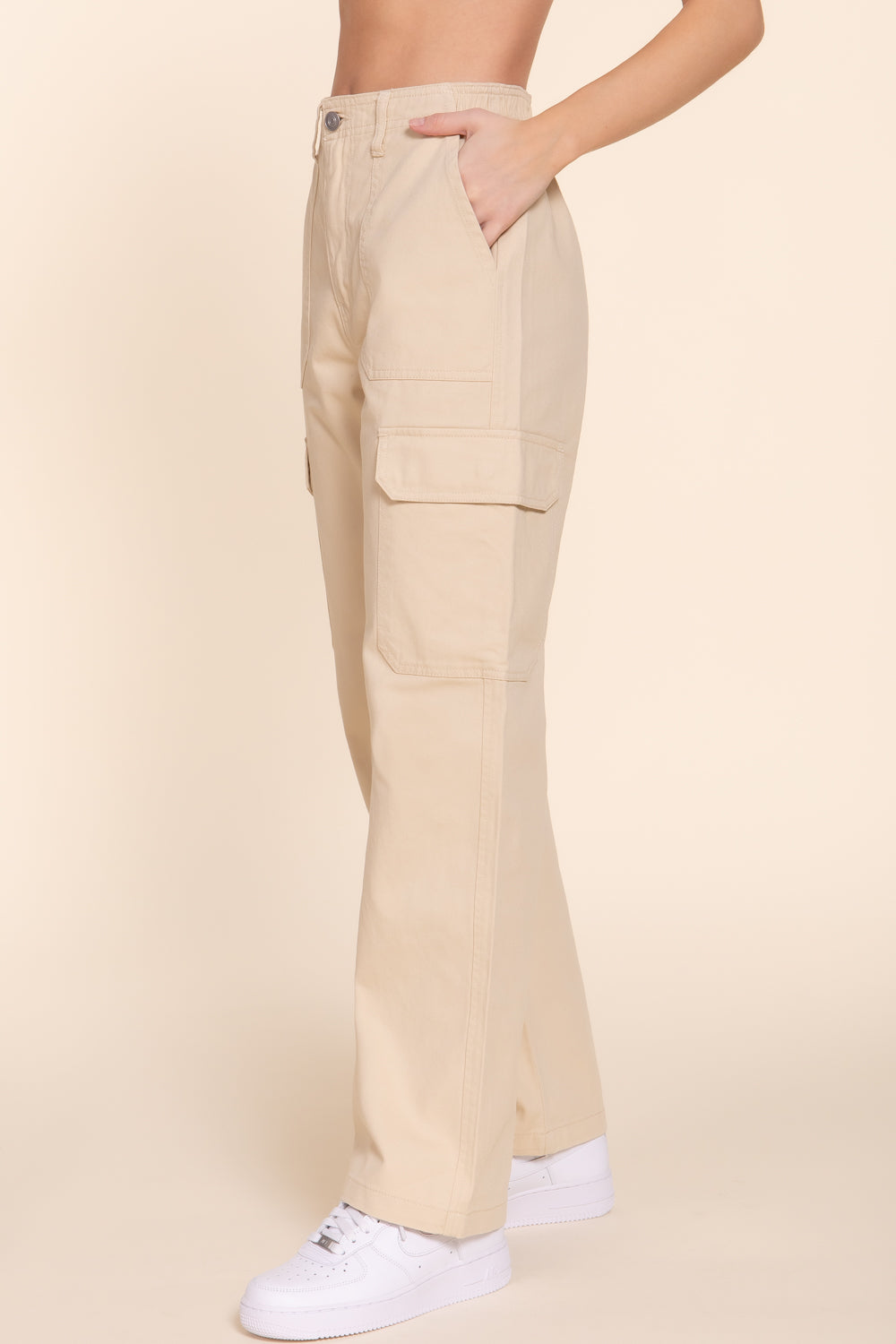 Pantalones Active Basic Cargo Para Damas