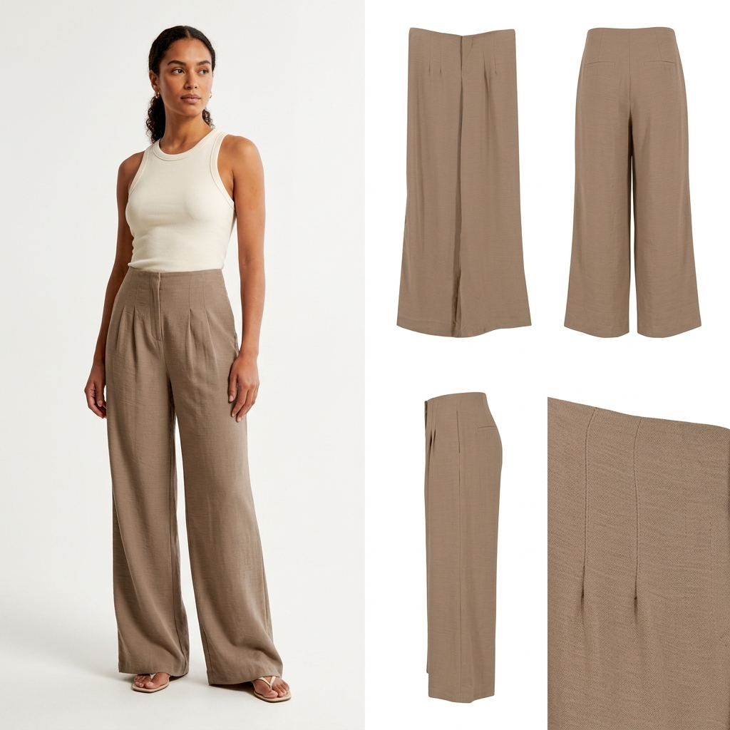 Pantalones Sofia S Liso para Damas – vista 2