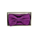 Corbatin Charles S Wain Con Pañuelo Vino para Caballeros PMTH3057