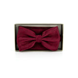 Corbatin Charles S Wain Con Pañuelo Vino para Caballeros PMTH5062