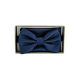 Corbatin Charles S Wain Con Pañuelo Azul Marino para Caballeros PMTH5078