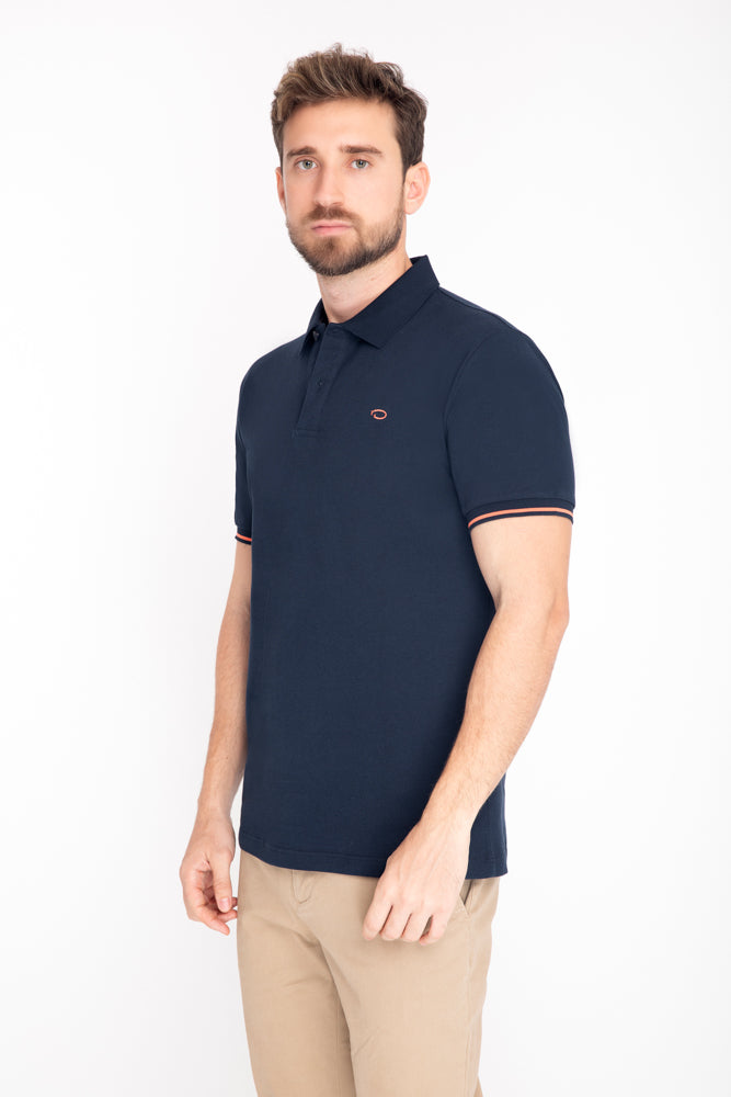 Poloshirt Oscar De La Renta Mangas Cortas Liso Para Caballeros