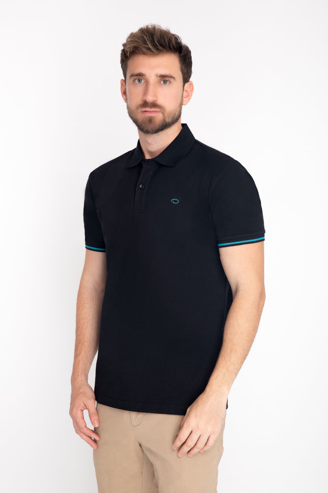 Poloshirt Oscar De La Renta Mangas Cortas Liso Para Caballeros