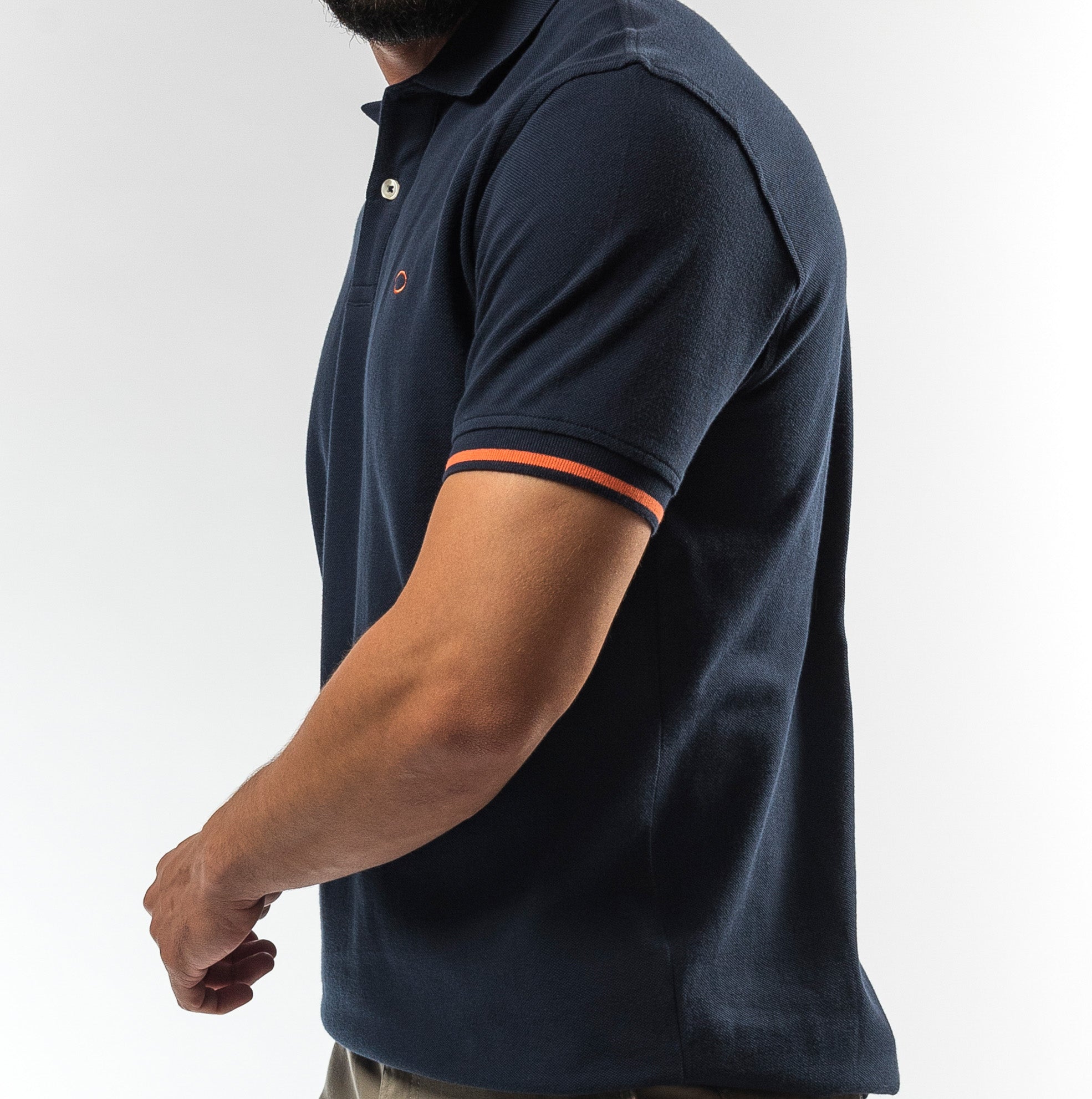 Poloshirt Oscar de La Renta Mangas Cortas Liso para Caballeros