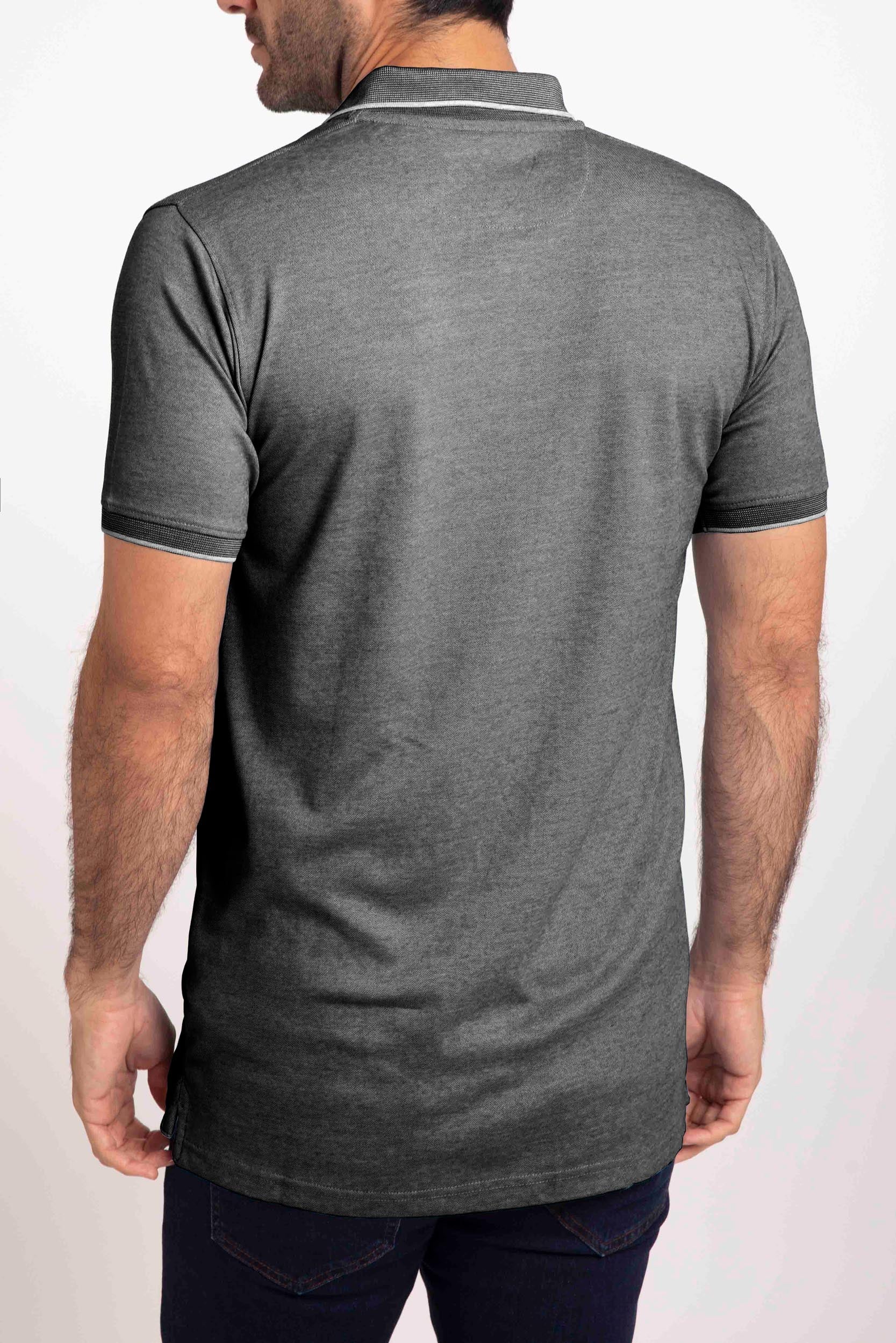 Poloshirt Oscar De La Renta Mangas Cortas Liso Para Caballeros