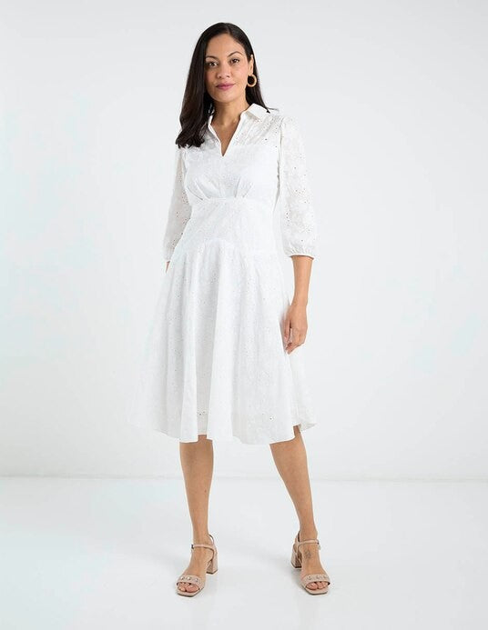 Vestido Rabbit Mangas Cortas Estampado para Damas