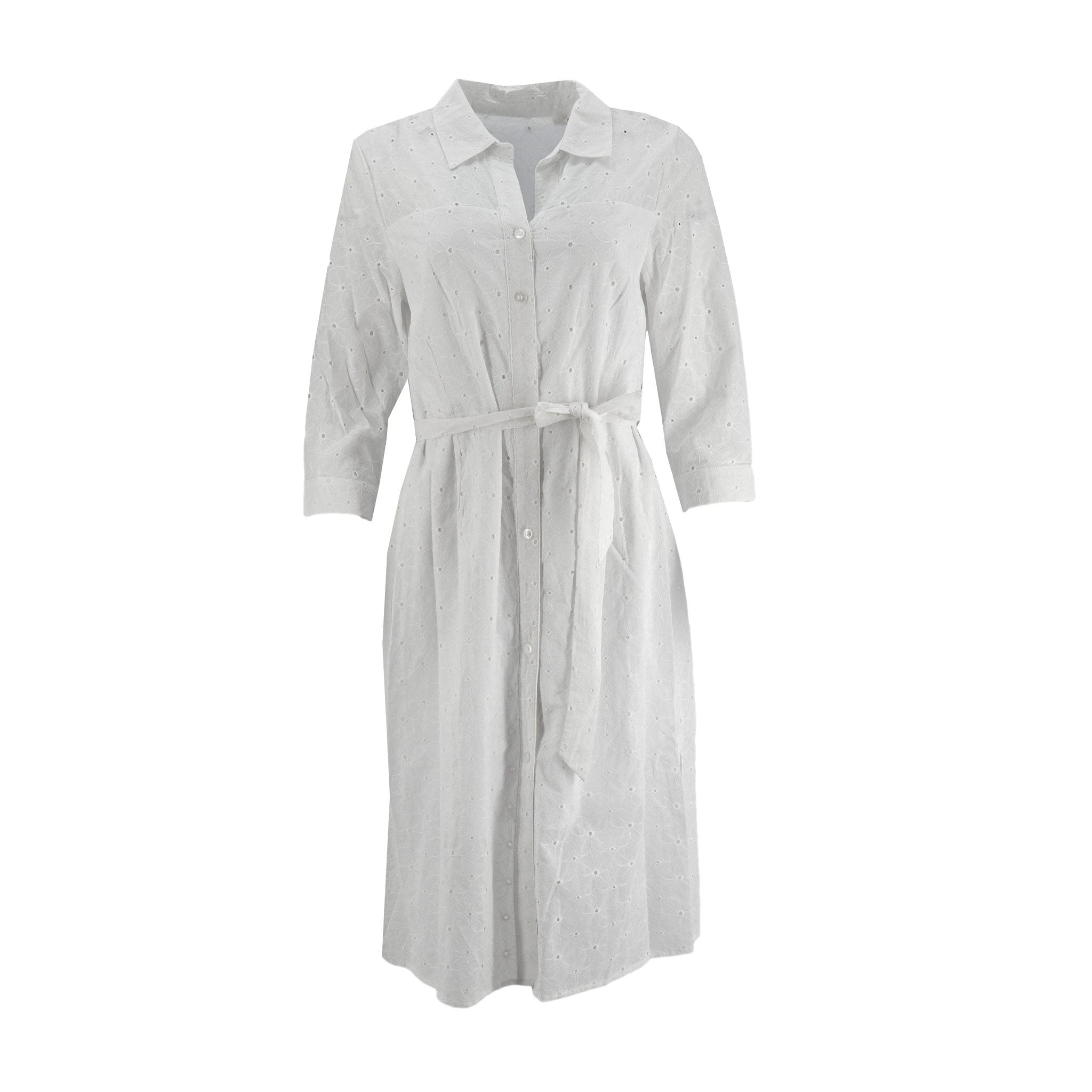 Vestido Rabbit Mangas Cortas Liso Con Lazo Para Damas by Rabbit Rabbit