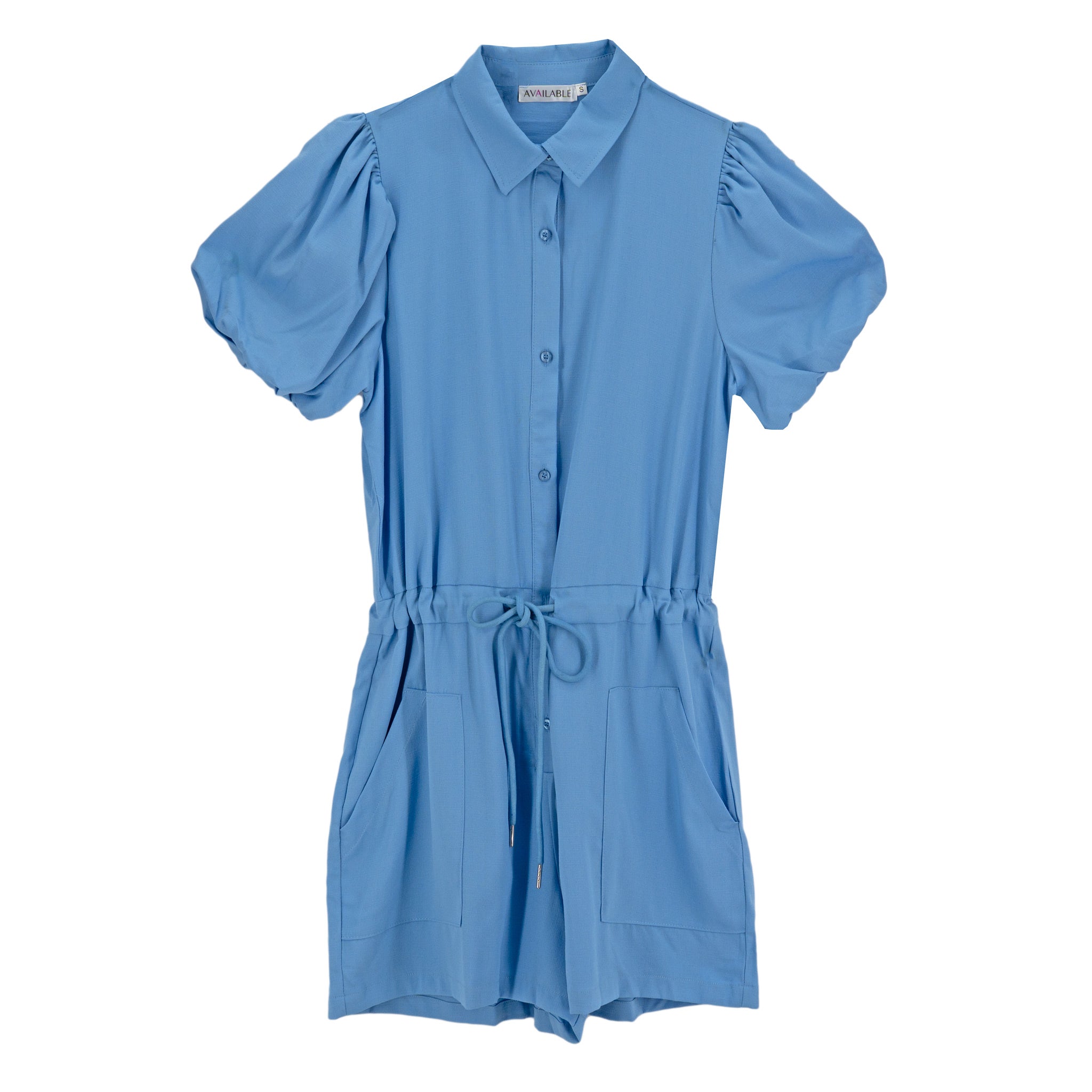 Enterizo Available Mangas Cortas Corto Liso Para Damas by Available