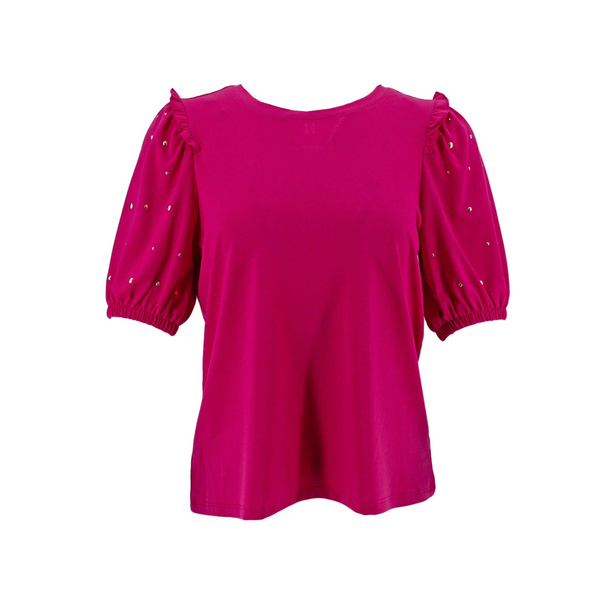 Blusa Rio + Rain Mangas Cortas Lisa para Damas