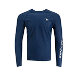 Rashguard Rip Curl Mangas Largas Liso para Caballeros