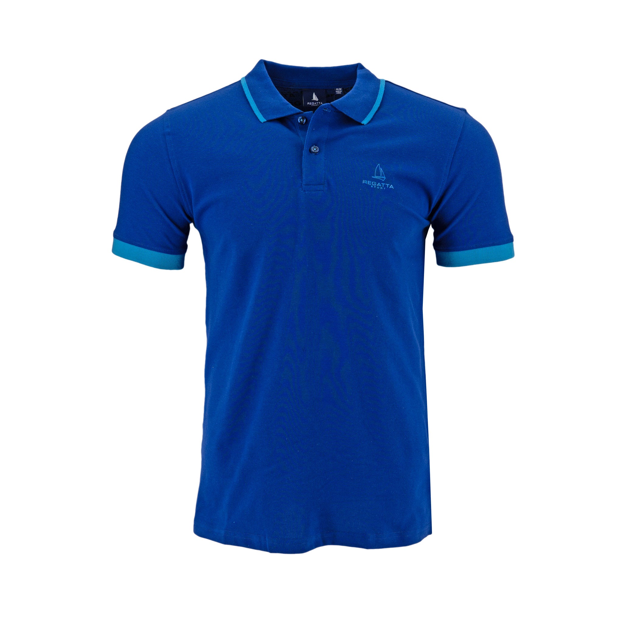 Poloshirt Regatta Mangas Cortas Liso para Caballeros – INDIGO
