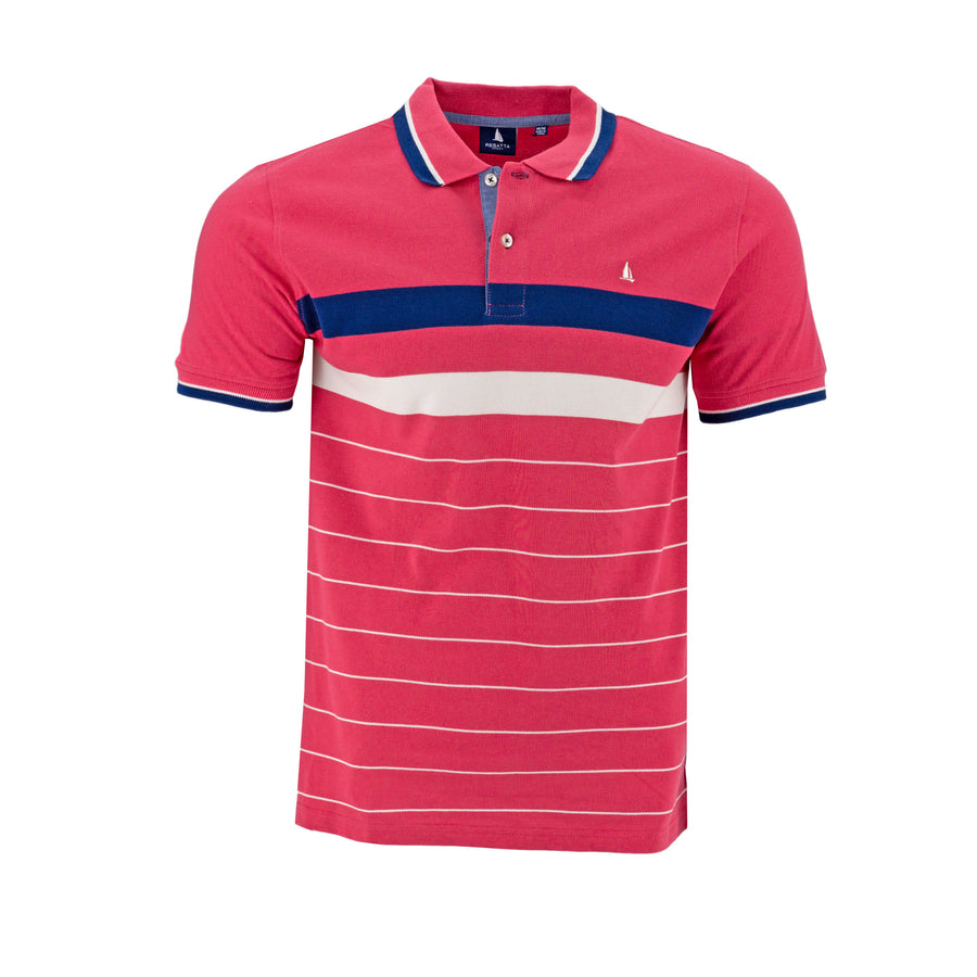 Poloshirt Regatta Mangas Cortas Rayas para Caballeros – CORAL